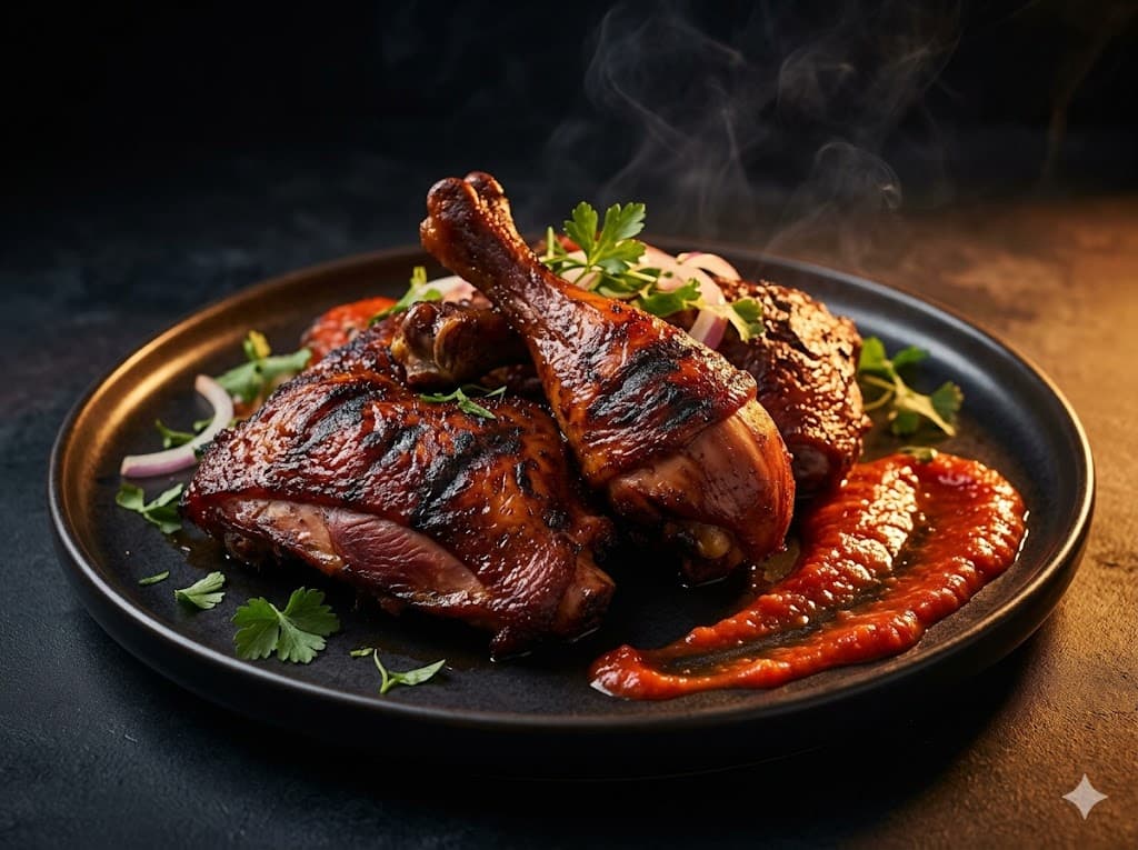Portion of Smoked Turkey